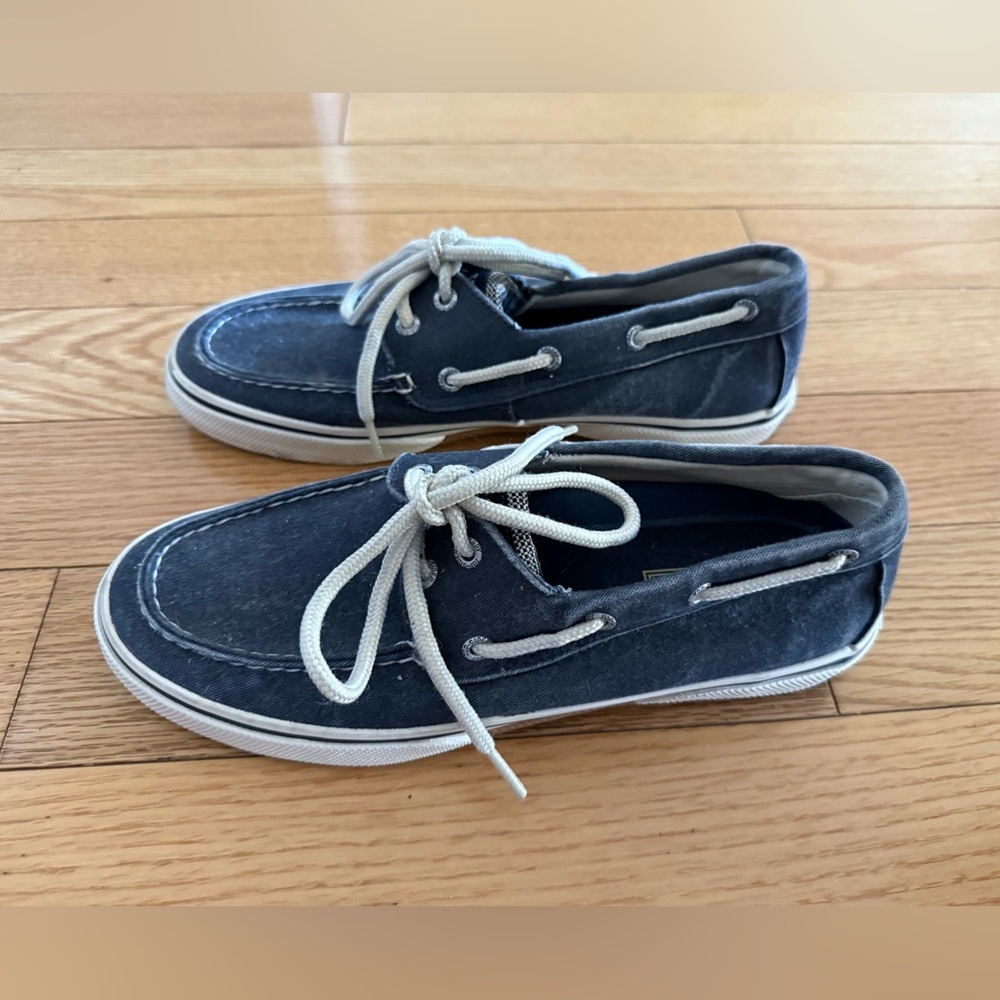 Sperry Top Sider blue boat loafer show size men’s 8